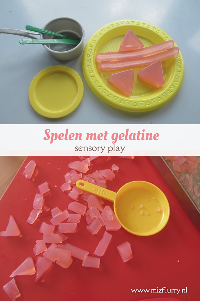 spelen met gelatine