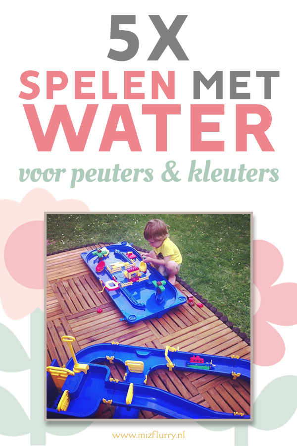 spelletjes water peuters