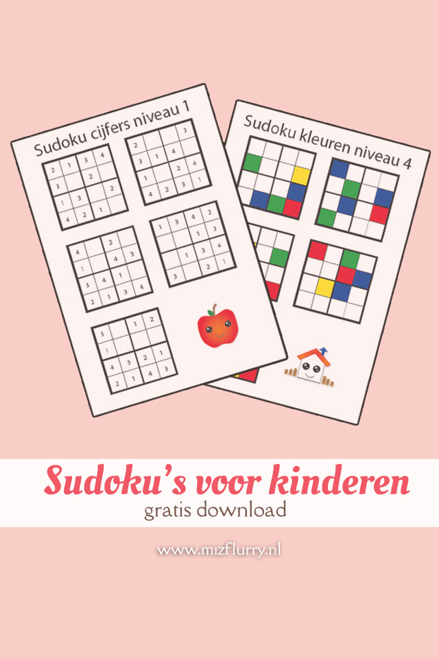 sudokus kinderen