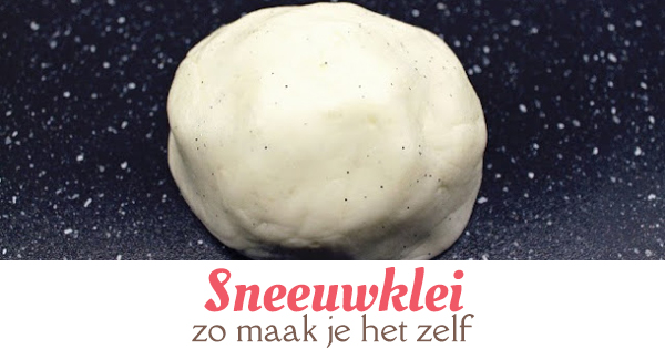 sneeuwklei recept