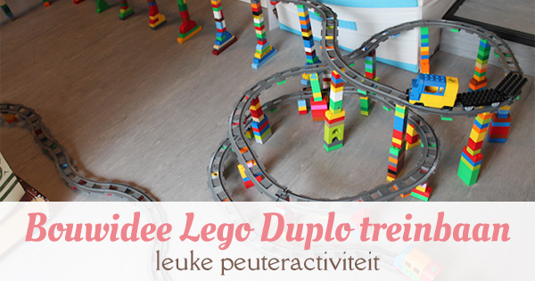 bouwidee lego duplo treinbaan