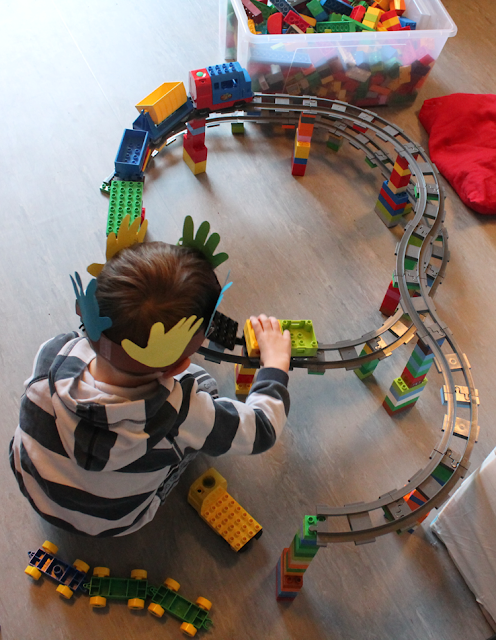 duplo trein omhoog