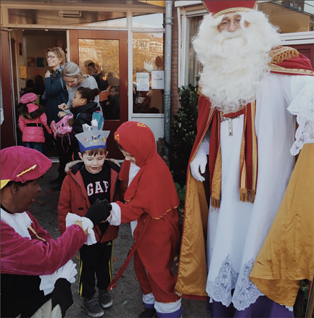 Sinterklaas op school