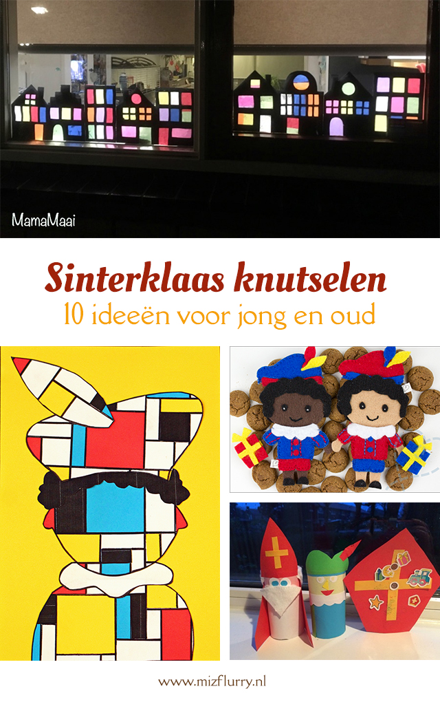 Sinterklaas knutselen - 10 ideeën voor jong en oud - Pinterest