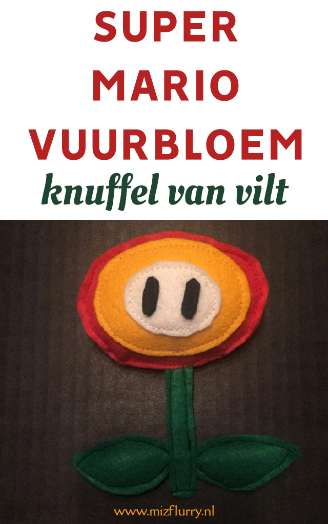 super mario vuurbloem vilt pinterest