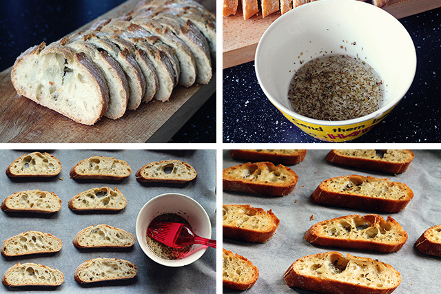 zelf crostini maken