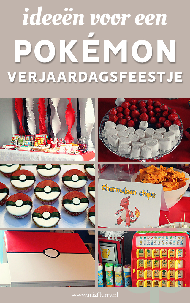 pokemon verjaardagsfeestje pinterest