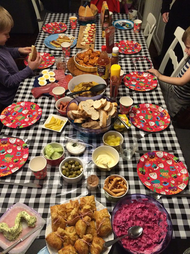 Sinterklaas tapas pakjesavond