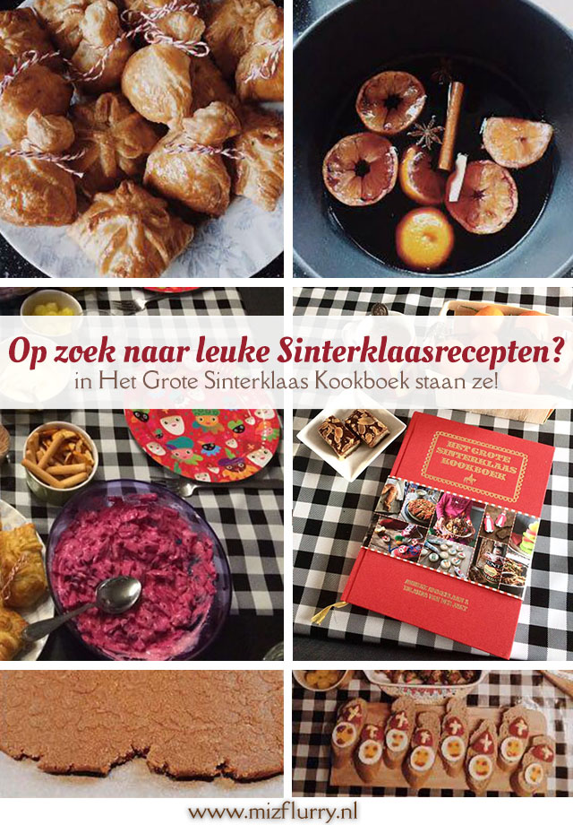 grote sinterklaas kookboek pinterest