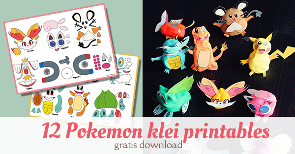 pokemon play doh printables