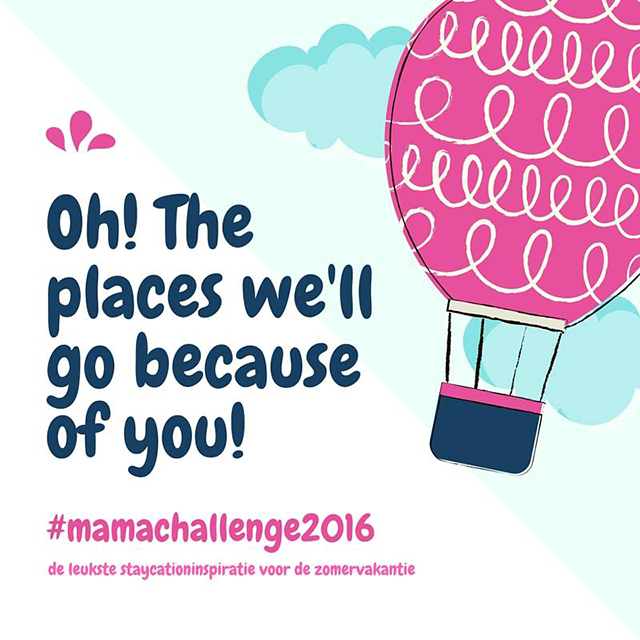 Aankondiging mama challenge 2016; de opdrachten en deelnemende blogs.