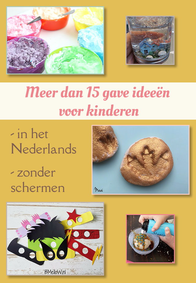 kinderactiviteiten binnen - gave ideeen kinderen pinterest