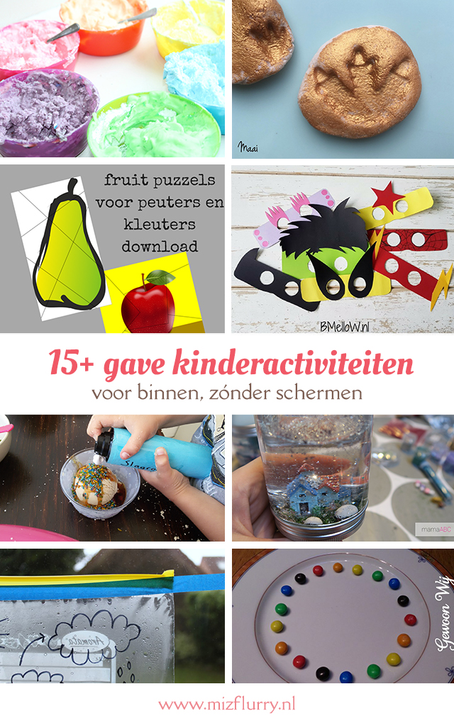 kinderactiviteiten binnen Pinterest