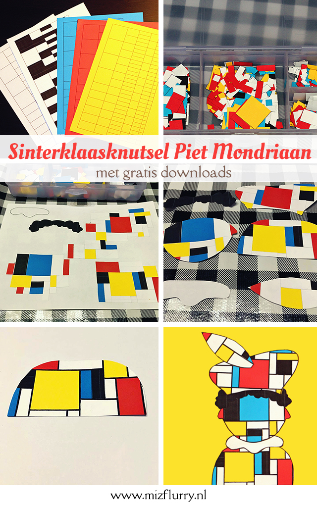 sinterklaasknutsel piet mondriaan gratis downloads