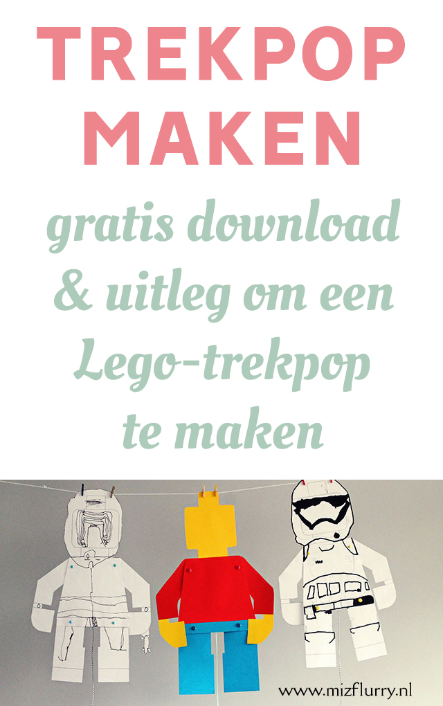 trekpop maken lego pinterest