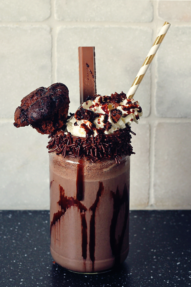 lekker recept chocolade freakshake