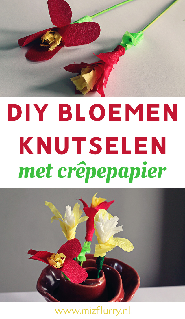 bloemen knutselen pinterest