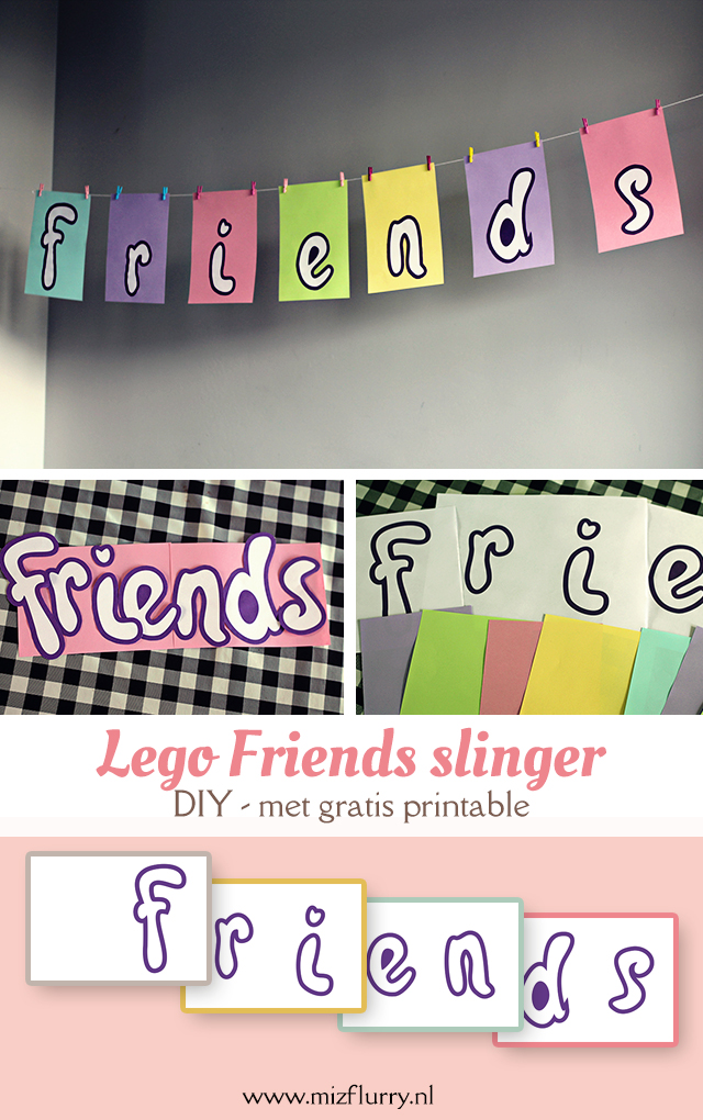 lego friends feestje slingers