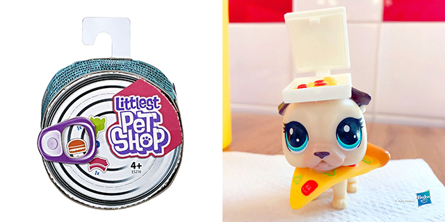 littlest petshop hungry pets figuur verpakking