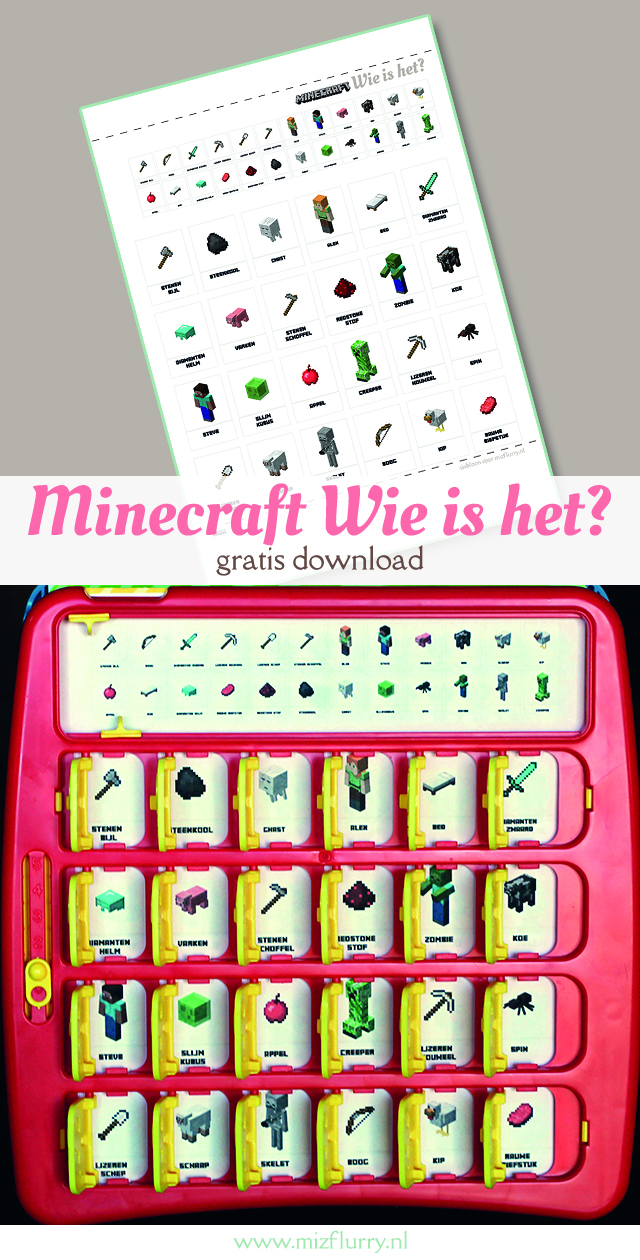 minecraft printable wie is het pinterest