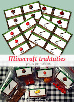 minecraft traktaties treats free printable