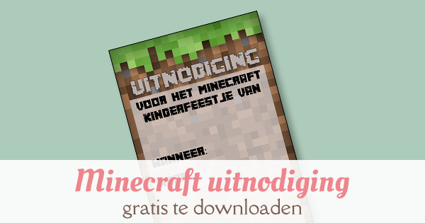 minecraft uitnodiging