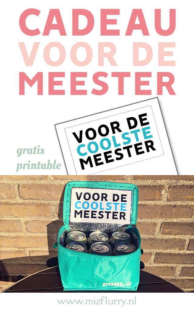 cadeau meester einde schooljaar pinterest