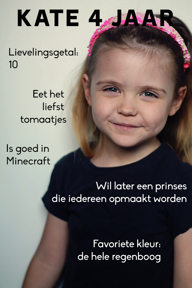 eerste schooldagtraditie Kate