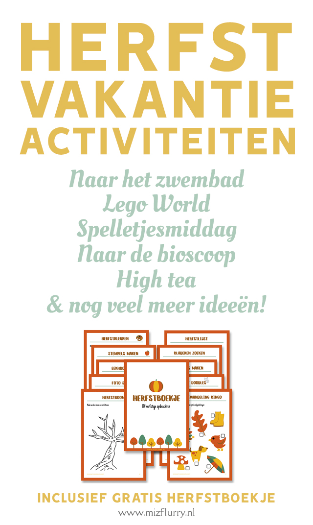 hersftvakantie activiteiten