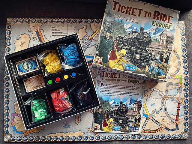 Ticket to Ride Europe spel