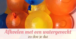 Afkoelen met een watergevecht