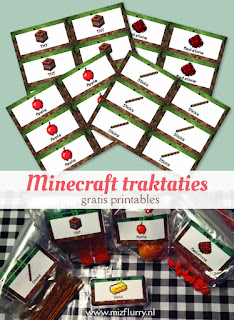 minecraft traktaties gratis printable