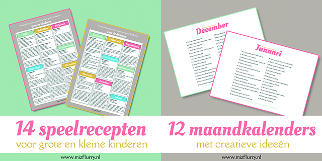 mizflurry freebies kinderen creatief