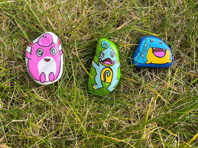 Pokémon happy stones - creatieve activiteiten kinderen