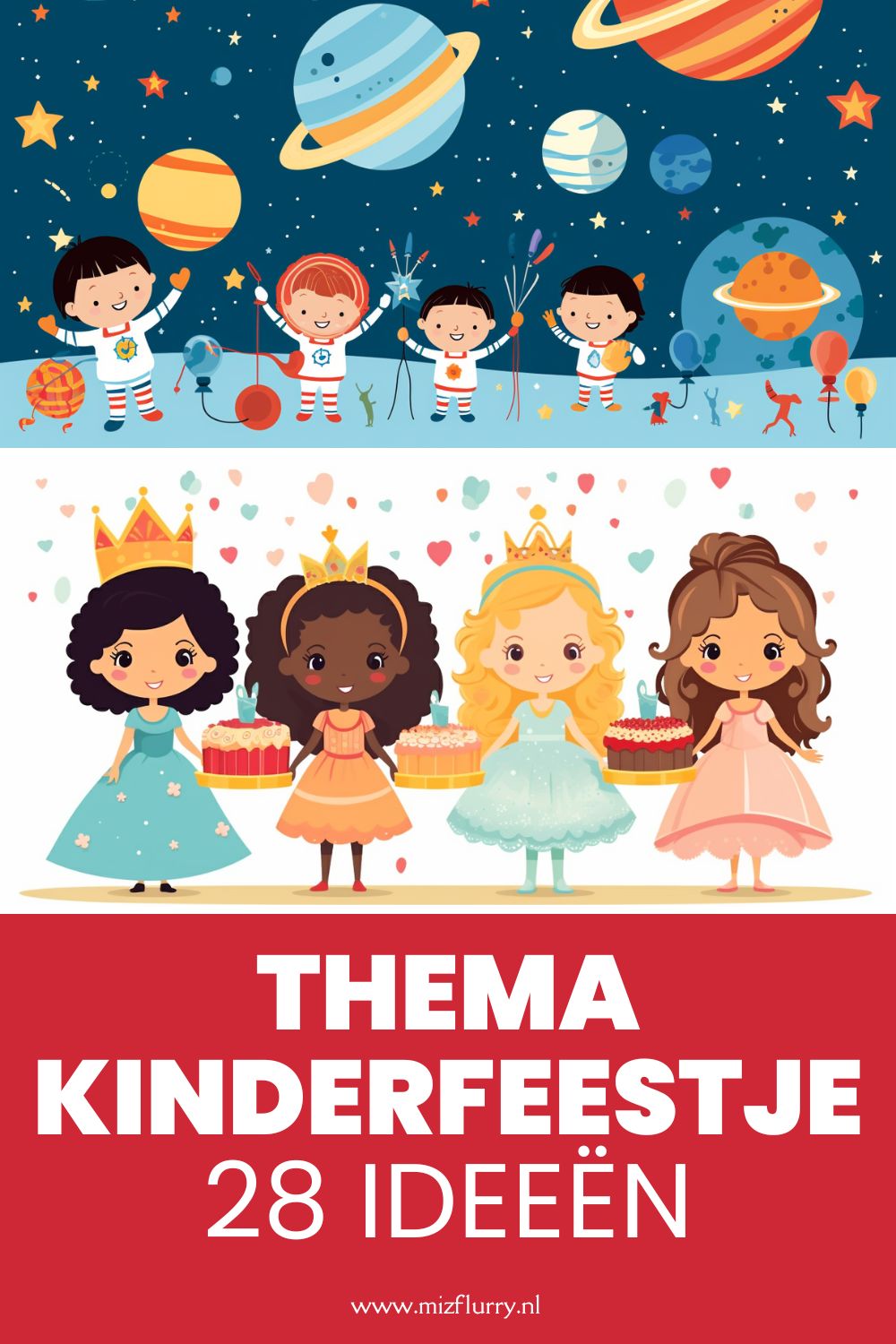 Thema kinderfeestje 28 ideeën Pinterest afbeelding