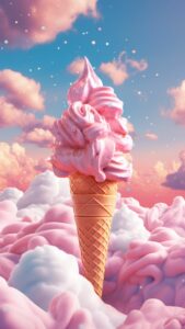 ijsje zomer achtergrond iphone