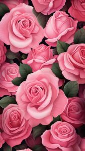 roze rozen bloemen achtergrond iphone