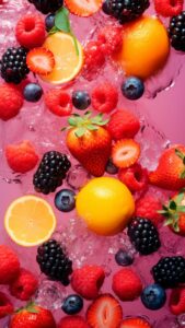 zomerfruit zomer achtergrond iphone