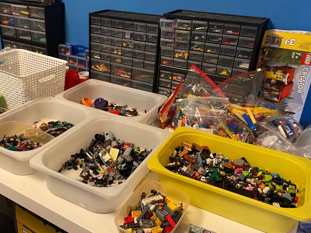 bak lego kinderfeestje