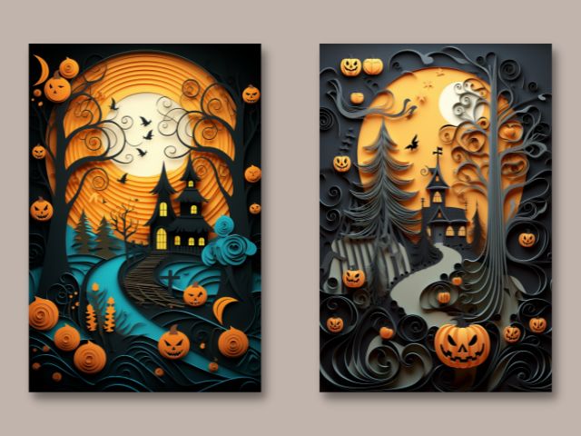 halloween posters 4 5