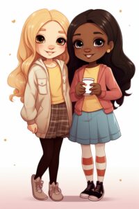 cartoon meisjes bff 4