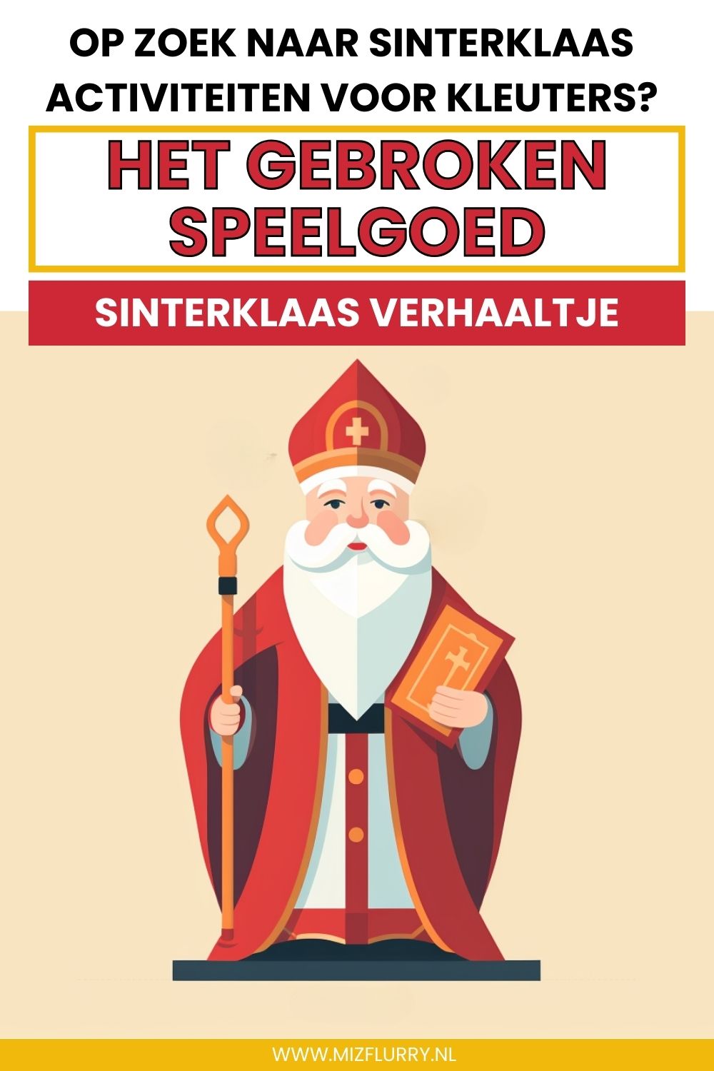 kleuter activiteiten sinterklaas gebroken speelgoed Pinterest pin