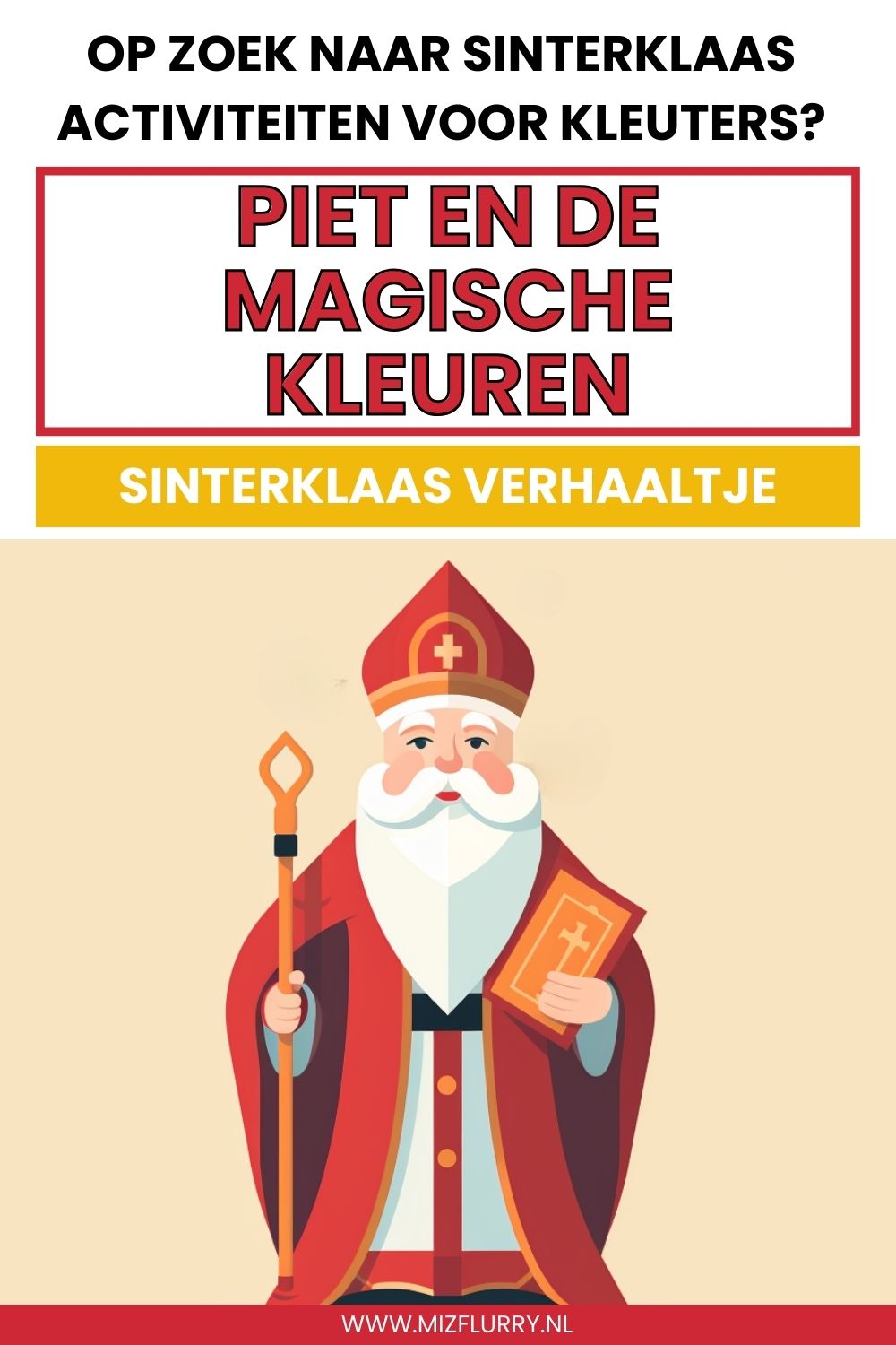 kleuter activiteiten sinterklaas magische kleuren Pinterest pin
