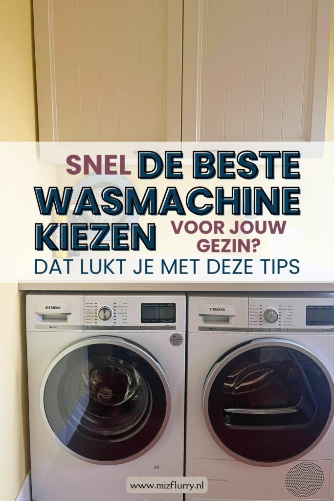 wasmachine kiezen pinterest