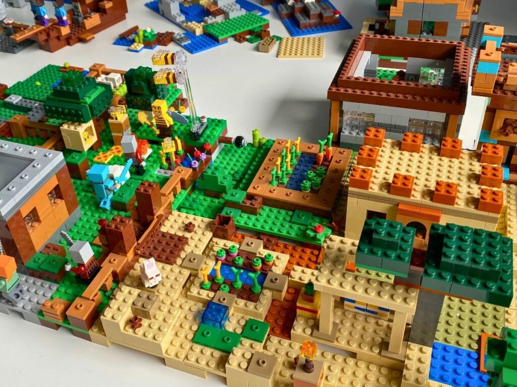 LEGO bouw uitdagingen Minecraft wereld
