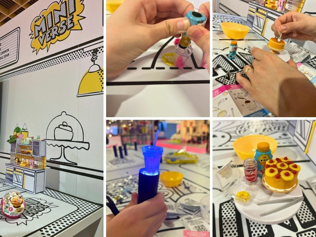 Miniveerse uitproberen Kreadoe beurs