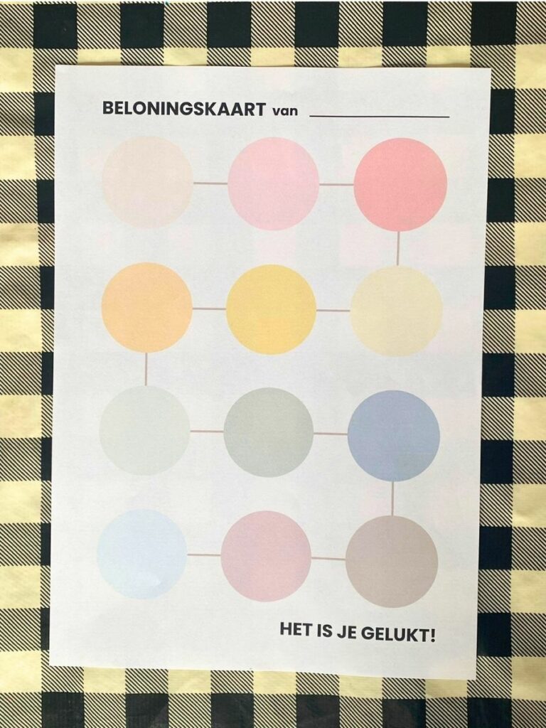 belongssysteem thuis beloningskaart