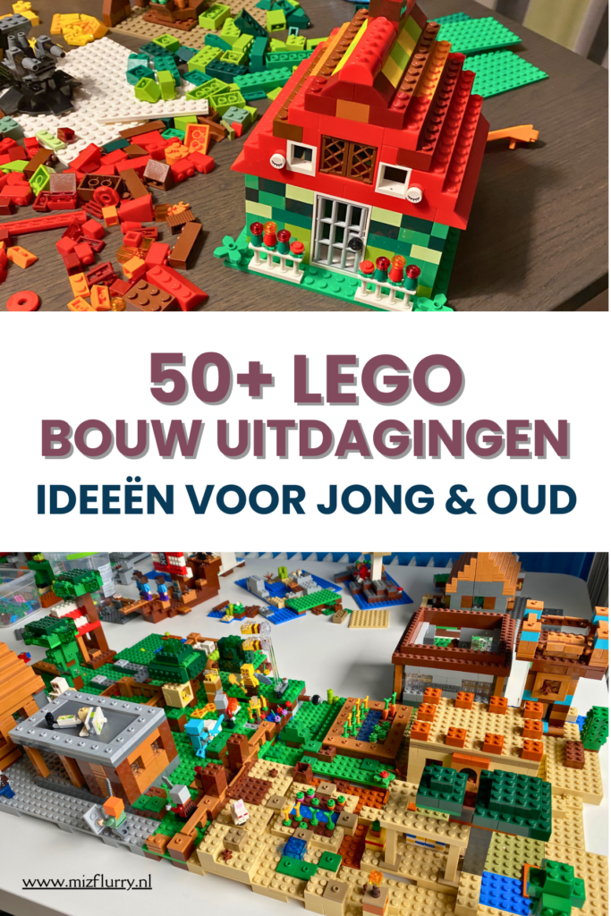 LEGO bouw uitdagingen Pinterest