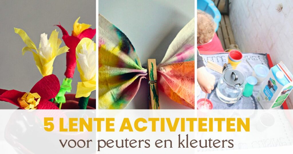 lente activiteiten peuters kleuters fb