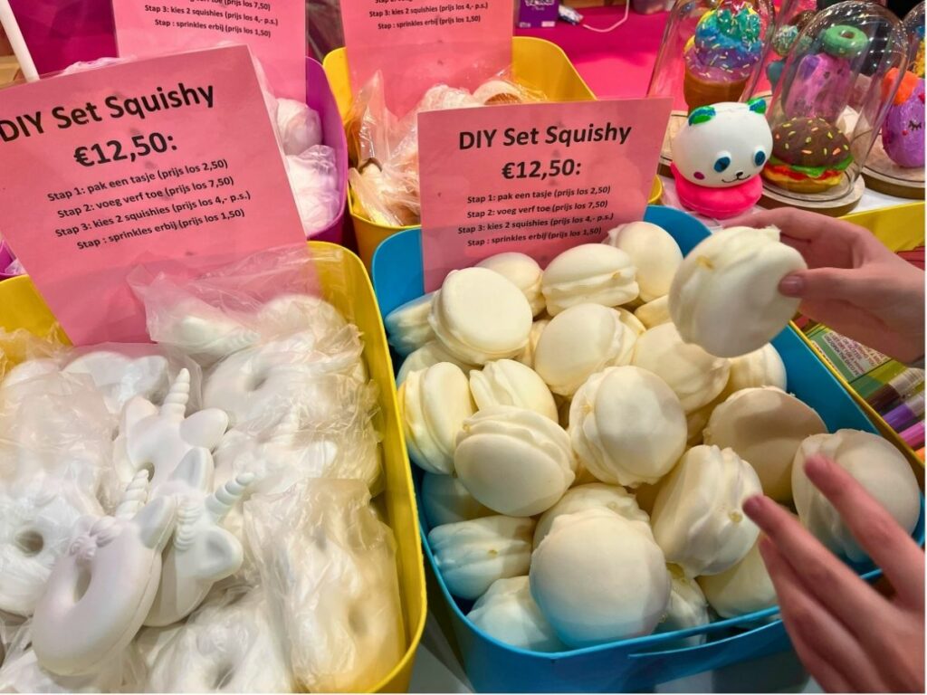 mostcutestnl beursactie DIY squishy set